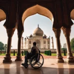 Exploring Agra in a Wheelchair
