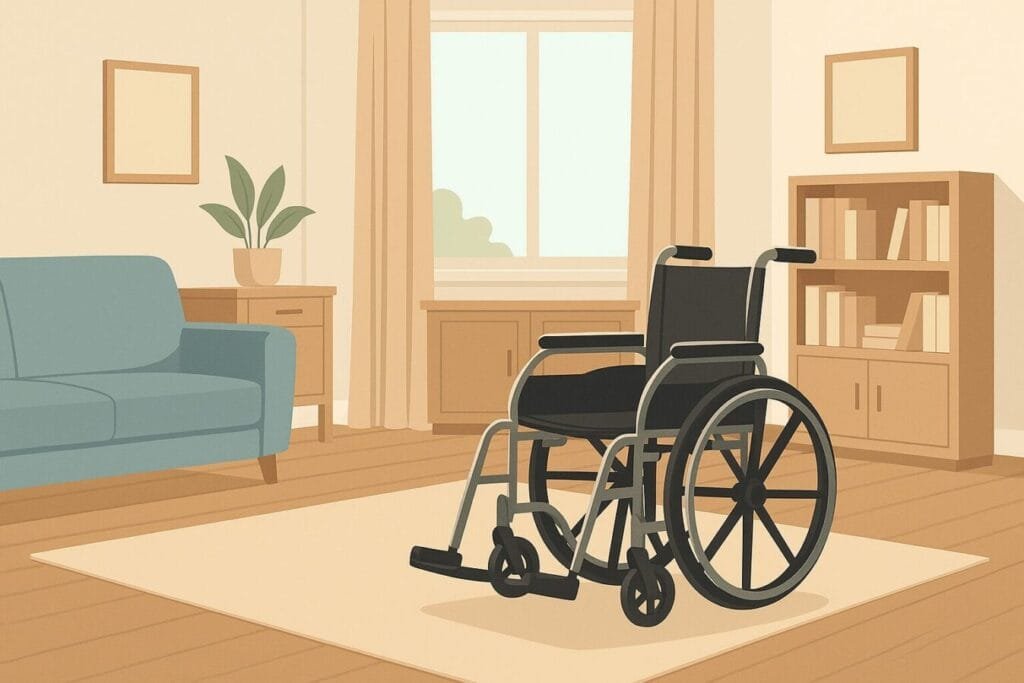 Home 174 Wheelchair at home